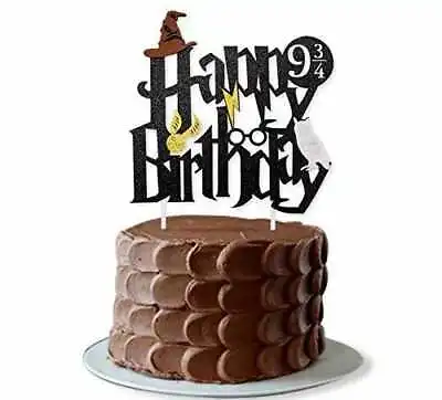 $8.99 • Buy Harry Potter Cake Topper Harry Potter Birthday Party Cake Decoration AU Stock