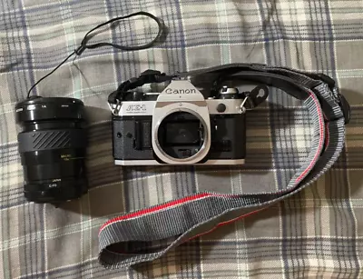 Canon AE-1 Program 35mm Camera With Vivitar Series 1 24-70 Lens + Fresh Battery • $140