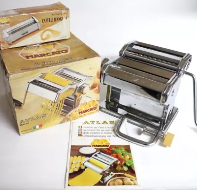 Atlas Marcato Pasta Maker 150 PLUS Extra Attachment. READ DECRIPTION • $43