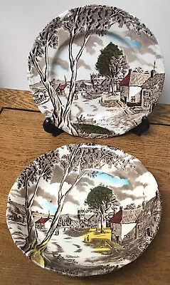 W H Grindley “Sunday Morning” Bowl & Plate • £10