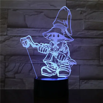 New FINAL FANTASY IX  9 Vivi 3D 7 Color LED USB Night Light Table Lamp Collect  • $24.99