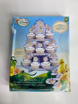 £11.15 • Buy Wilton Disney Fairies Tinkerbell 3 Tier Cupcake Stand Kit For 24 Cup Cakes - New