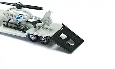 £10.01 • Buy Siku Low Loader With Police Helicopter 1:87