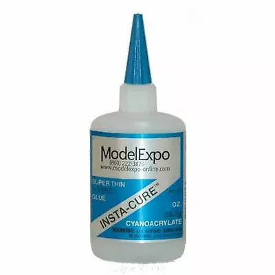 Model Expo INSTA CURE™ SUPER THIN CA GLUE1 Oz. • $7.99