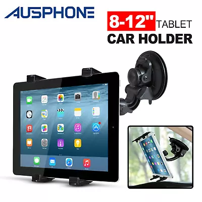 $16.45 • Buy Car Windscreen Suction Mount Holder For IPad Mini Pro Samsung Tablet PC 8-12 