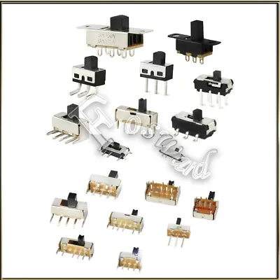 Mini Slide Switch On-off 2/3-position 3-4-6 Pin Micro Toggle Pcb Spdt Railway • $1.89
