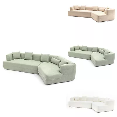 Modern Modular Sectional Sofa Couch Centre Chaise Couch L Shaped Cloud Couch Set • $699.99