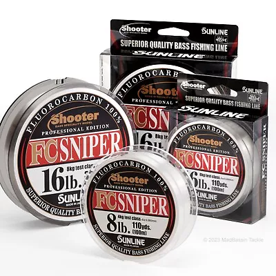 Sunline FC Sniper Fluorocarbon Fishing Line (JDM-Far Superior To US Version) • $12.99