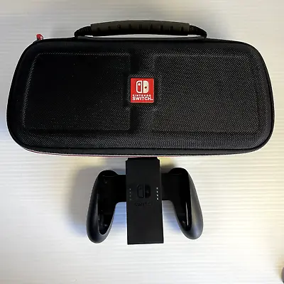 Genuine Official Nintendo Switch Joy-Con Comfort Grip Handle + Switch Case • $34.97
