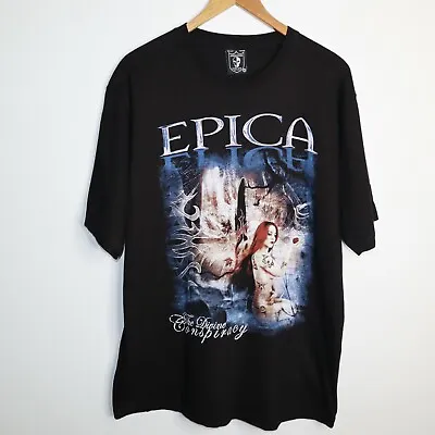 Epica The Divine Conspiracy T-shirt XL Underground Nacho Pop Tag • $40