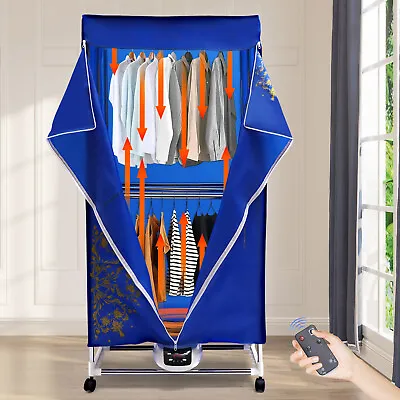 Electric Portable Clothes Dryer Travel Dryer Machine Clothes Dryer For Apartment • $78