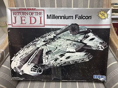 1983 Millennium Falcon Star Wars Return Of The Jedi Model New Open Box MPC AMT • $75