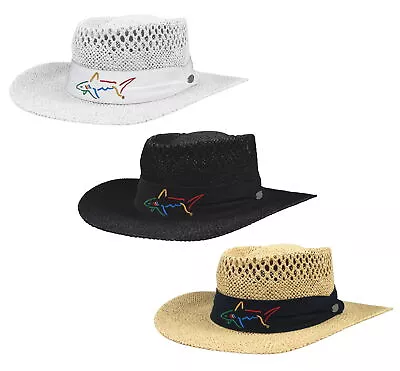 Greg Norman Signature Straw Hat - New 2022 • $34.95