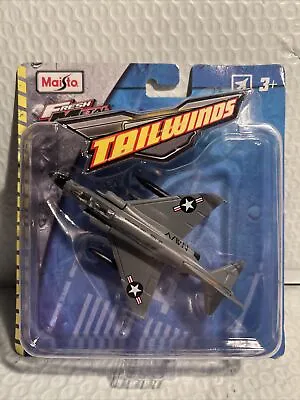 Maisto Fresh Metal Tailwinds Navy F-4 Phantom II Plane • $10.95