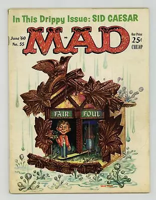 Mad Magazine #55 GD/VG 3.0 1960 Low Grade • $11.50
