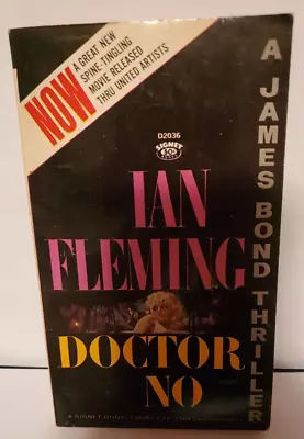 Doctor No By Ian Fleming ~ James Bond ~ Signet Book Vintage 1963 Printing • $9.97