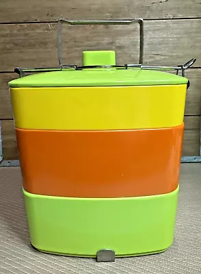 Melamine Ware Exclusive Cuizimate Lunch Box Stackable Colorful Bento 3 Tier • $19.95