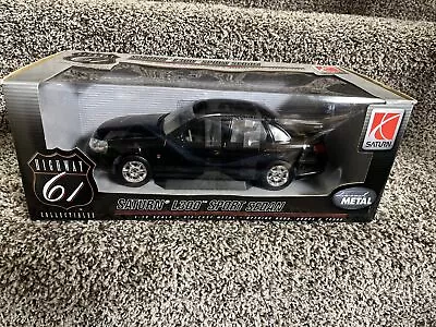 Highway 61 Collectibles Saturn L300 Sport Sedan BLACK 1:18 Scale Diecast Metal • $129.99