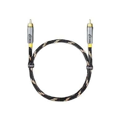 FiiO LR-RCA5 5N Pure Copper Silver-plated Digital Audio Coaxial Cable • $65.89