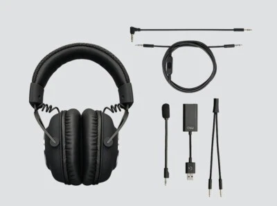 $119 • Buy Logitech G Pro Gaming Headset With Passive Noise Cancellation USB Ext Sound Card
