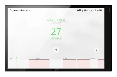 Crestron 10.1  Wall Mount Touch Screen Black Smooth - TSW-1070-B-S • $999