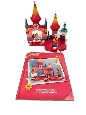 Mega Bloks Barbie Rainbow Princess Castle Girls Spin And Twirl Kit • $16.59