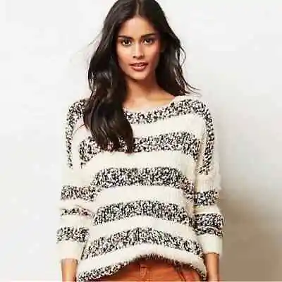 La Fee Verte Anthropologie Textured Confetti Chunky Knit Oversized Sweater XS • $38