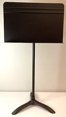 Manhasset Adjustable Director Sheet Music Stands Black 20  X 13  Sheet Space • $51.21