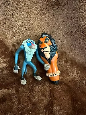 Lion King Rafiki Figure And Scar Finger Ring Figure • £9.99