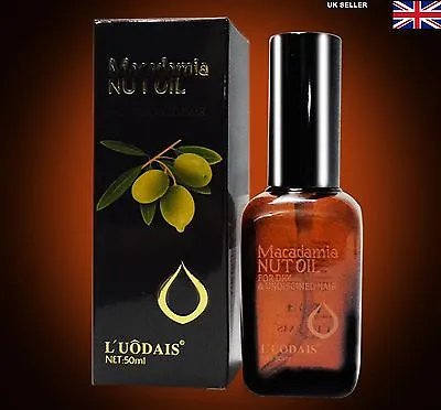 £22.13 • Buy Pure Moroccan Argan Oil Macadamia Nut Oil 50ml Hair & Scalp Treatment 