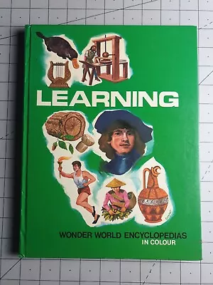 Learning World World Encyclopedia In Colour 1971 Hardback Book • £13.50