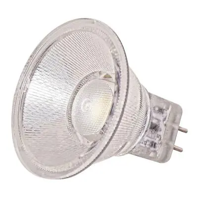 Satco S9550 LED Bulb 1.6W MR11 40 Degree 3000K Warm White 12V 2-Pin G4 Dimmable • $10.45