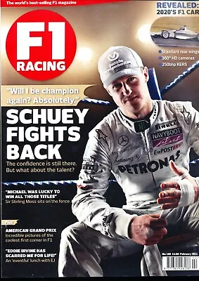 F1 Racing Magazine February 2011 Michael Schumacher Sir Stirling Moss Eddie Jord • £5.99