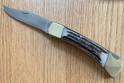 Early Vintage Buck Stag 110 Knife Used Brst3 • $169.99