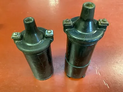 1920 's PACKARD CADILLAC PIERCE ARROW PAIR DELCO REMY IGNITION COIL • $49.99