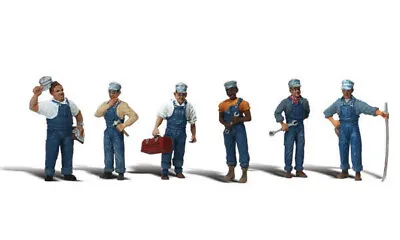 Woodland Scenics ~ HO Scale People ~ Train Mechanics ~ A1859 • $14.37