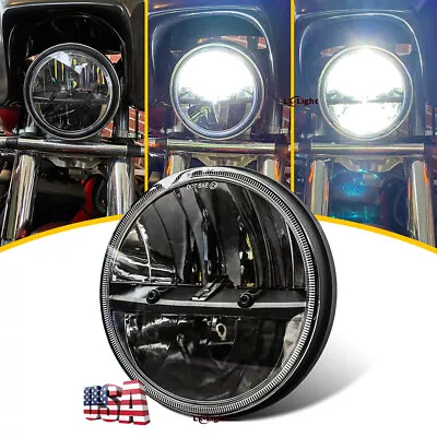 $46.99 • Buy 7inch Round Led Headlight Hi/Lo Beam For Yamaha V-Star 650 1100 Motorcycle Bike