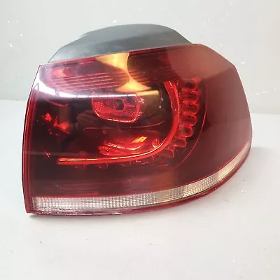 $116.33 • Buy VW Golf R MK6 Right Outer Cherry Red Tinted LED Tail Light 5K0945096Q