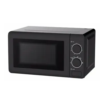 Daewoo Black Microwave Oven 20L Capacity 700W With Dial Control  KOR6M17BLK • £64.99