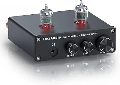 Fosi Audio BOX X4 Phono Preamp Headphone Amplifier/Preamplifier Hi-Fi Pre...  • $130.72