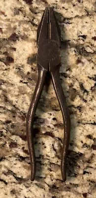 Vintage Crescent Tool Co. 507 - 7  Lineman's Pliers Tool Jamestown NY USA NICE • $8.60