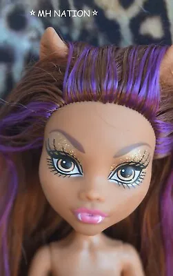 Monster High Clawdeen Wolf SWEET 1600 Nude Doll #3 • $18