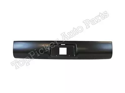 Rear Steel Roll Pan W/Lic Plate For 1994-2003 S10 S15 Sonoma Pickup Fleetside • $88.97