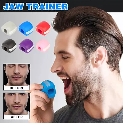 Jawline Exerciser Jaw Face Neck Trainer Toner Facial Ball Anti-Wrinkle Toning • £5.98