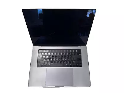 Apple A2485 MacBook Pro 16  (512GB SSD M1 Pro 16GB) Space Grey *BROKEN SCREEN* • $510