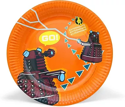£3.50 • Buy Worldwide Doctor Who Partyware Paper Plates