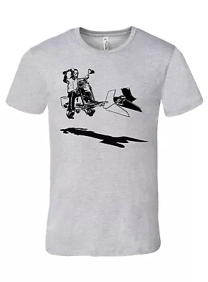 $19.99 • Buy Star Wars Speeder Bike Easy Rider Shirt, Men's Athletic Gray Premium Tee T Shirt