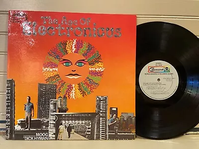 AGE OF ELECTRONICUS  Moog Synthesizer - Dick Hyman 1969 Vinyl Lp Ex • $7.95