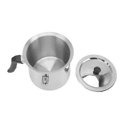 Bee Wax Melting Pot Bee Wax Pouring Pot Stainless Steel With Lid For Melting Bee • £26.18