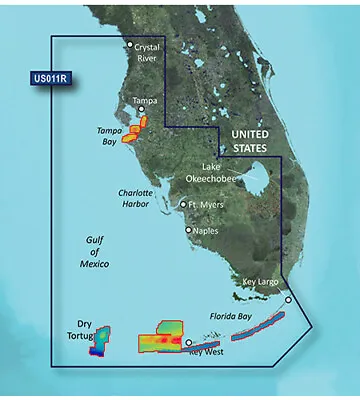 Garmin VUS011R Bluechart G2 Southwest Florida Digital Map - MicroSD/SD Card • $304.64